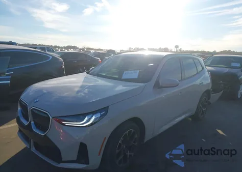 2025 BMW X3 30 xDrive from USA, damaged, VIN 5UX53GP03S9112154